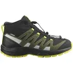 Salomon - xA Pro V8 Mid Climasalomon Waterproof - 3 Black/Deep Lichen Green/Safety Yellow