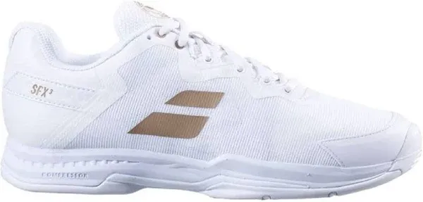 Babolat SFX 3 All Court Men Tennis Shoes White Gold