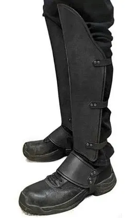 Steampunk Faux Leather Boot Covers