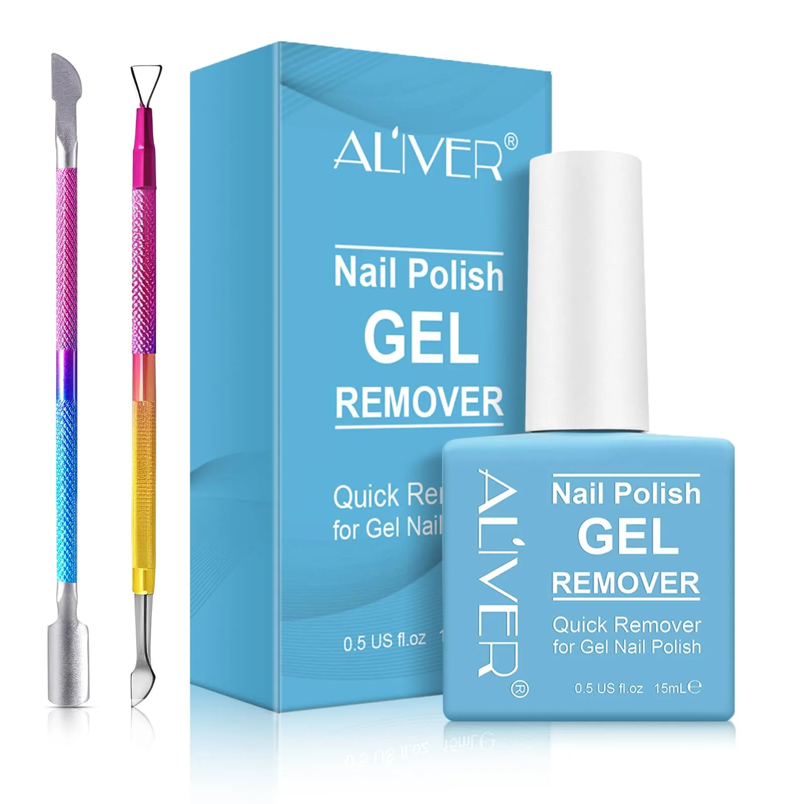 Gel Nail Polish Remover Ultra-Powerful Nail Polish Remover for Natural