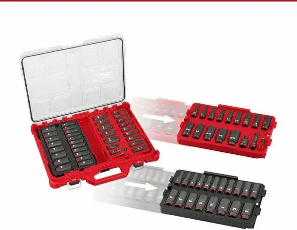 Milwaukee Shockwave Impact Duty Socket Set