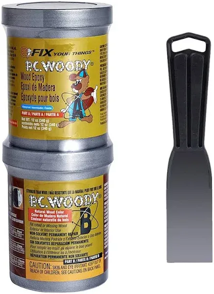 PC Products PC-Woody Wood Repair Epoxy Paste Kit