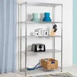 Honey-Can-Do 5-Tier Heavy-Duty Adjustable Shelving Unit