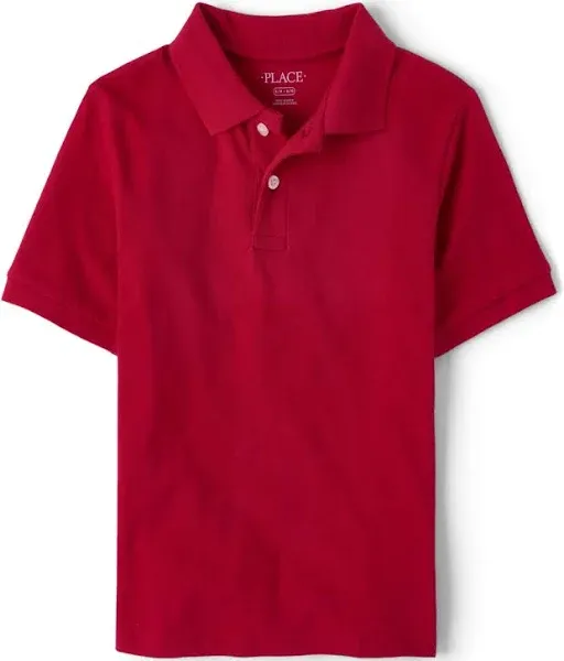 The Children's Place Boys' Uniform Pique Polo