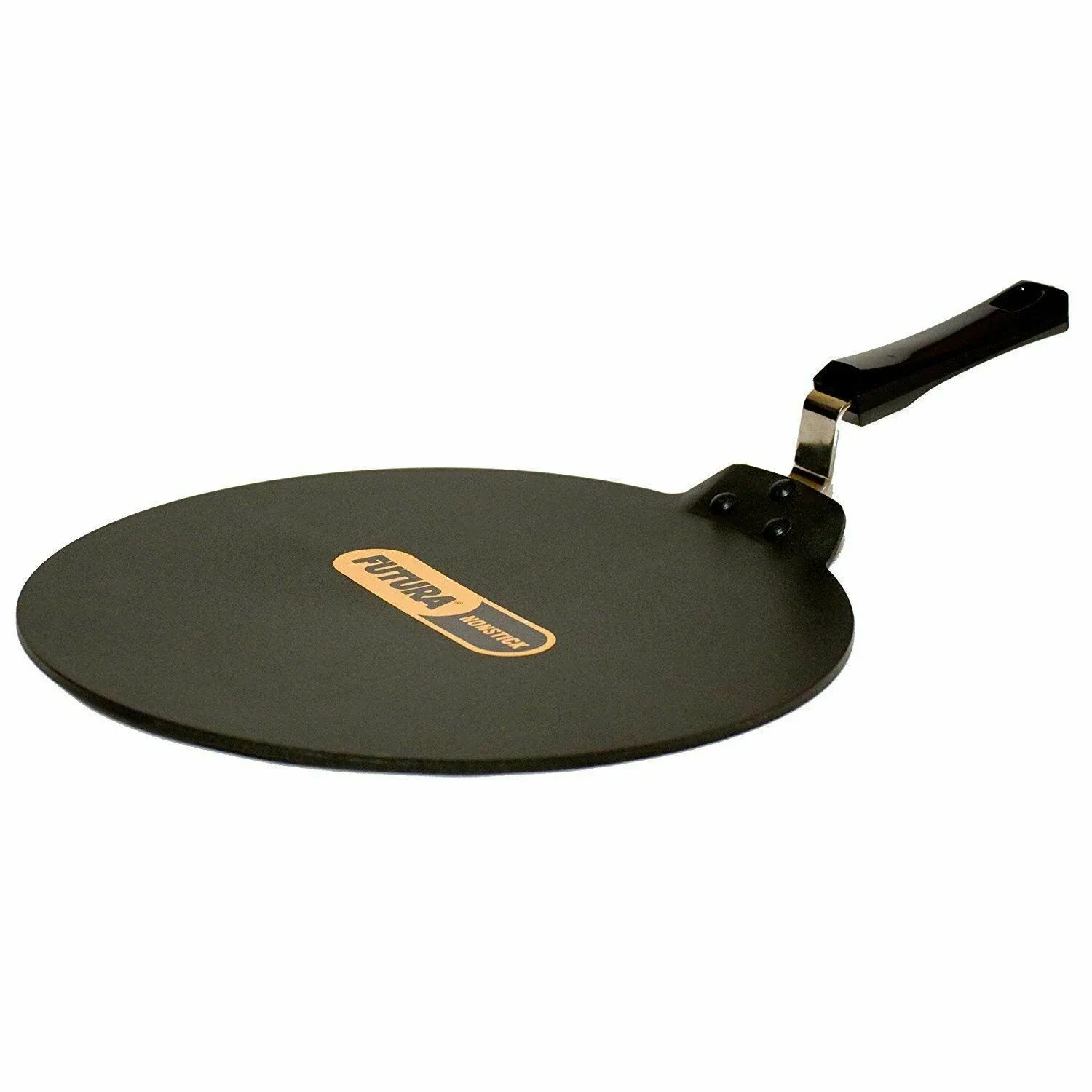 Hawkins Futura Non Stick Pancake Dosa Chapatis Tawa 33cm Black UK Seller