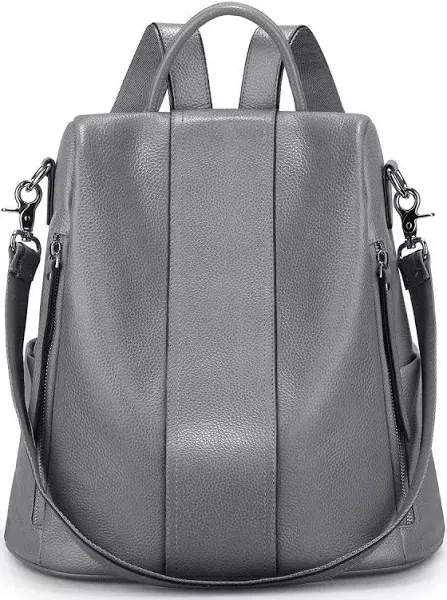 Anti-theft Soft Leather Women Backpack