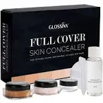 Glossiva Tattoo Concealer - Skin Concealer - Waterproof - for Dark Spots, Scars, Vitiligo, and More