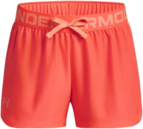 Under Armour Girls' Play Up Solid Shorts