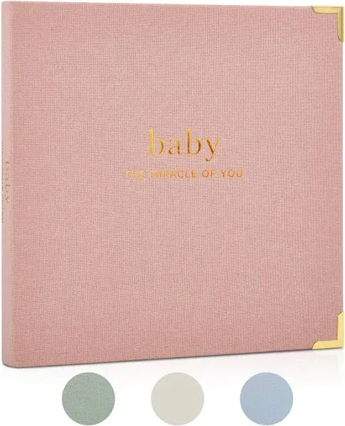 Keepsake Baby Memory Book for Boys and Girls – Timeless First 5 Year Baby Boo...