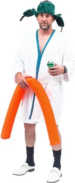 Costume Agent Vacation Movie Cousin Eddie Halloween Costume Accessory Orange Hose (Includes Hose Only)