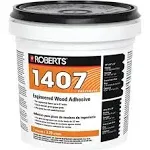 Roberts 1407-1 Engineered Wood Flooring Adhesive, 1 Gal