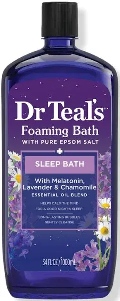 Dr Teal's Sleep Foaming Bath with Melatonin