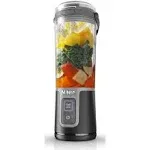 Ninja BC100BK Blast 16 oz. Personal Portable Blender with Leak Proof Lid & Easy Sip Spout, Perfect for Smoothies, Black