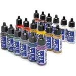 Micro-Mark Basic Color Acrylic Paint Set