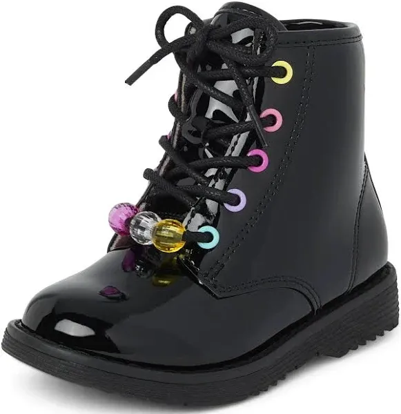 The Children's Place Baby Girls' Lace Up Combat Boot