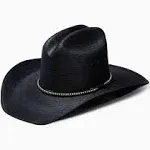 Resistol Asphalt Cowboy Palm Cowboy Hat - Jason Aldean Collection Black / Medium