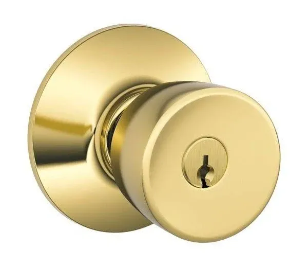 Bell Knob Keyed Entry Lock