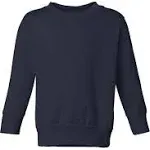 Rabbit Skins 3317 - Toddler Fleece Sweatshirt Navy 4T