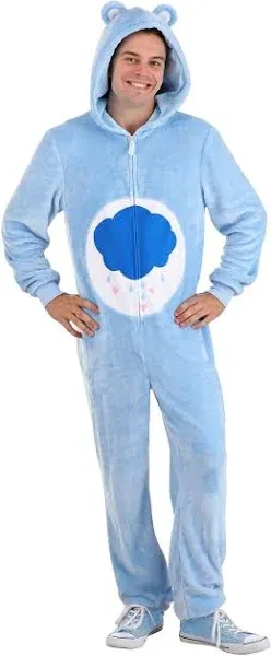 FUN Wear Care Bear Adult Grumpy Bear Onesie