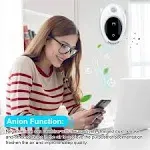 Armyte Plug in Air Purifier with Motion Sensor Light for Home, Odor Eliminator Mini Ozone Air Freshener Ionizer Deodorizer to Remove Smell from Pets