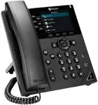 VVX 350 BUSINESS HOME OFFICE IP PHONE Polycom 6 lines POE 2200-48830-025 New