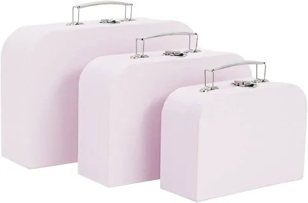 Okuna Outpost Set of 3 Different Sizes of Paperboard Suitcases