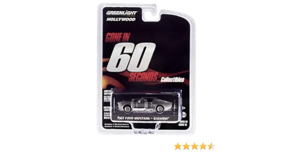 Greenlight 1967 Ford Mustang Custom Eleanor Gone in 60 Seconds Diecast Model Car