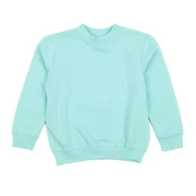 Leveret Kids Long Sleeve Sweatshirt Classic Solid