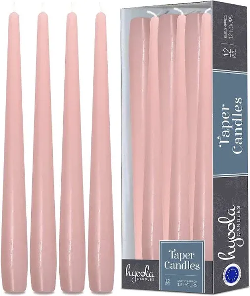 Hyoola Pink Taper Candles