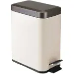 mDesign Step Trash Can, Gallon Garbage Bin, Removable Liner Bucket