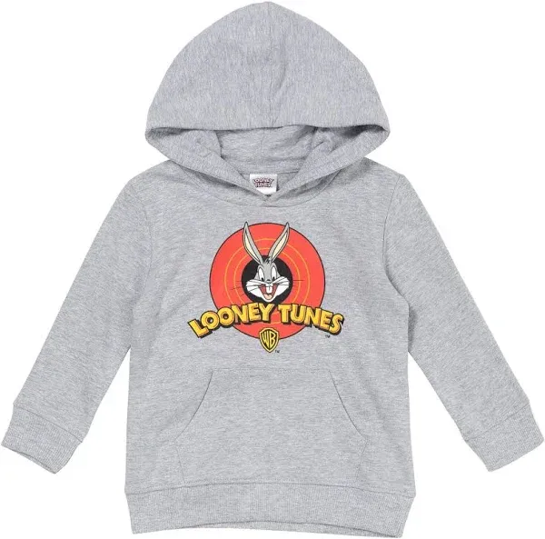 Looney Tunes Buggs Bunny Fleece Fashion Pullover Hoodie