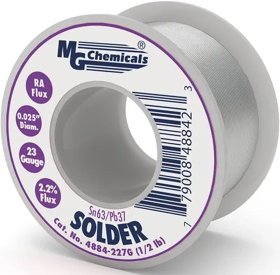 MG Chemicals 63/37 Rosin Core Leaded Solder