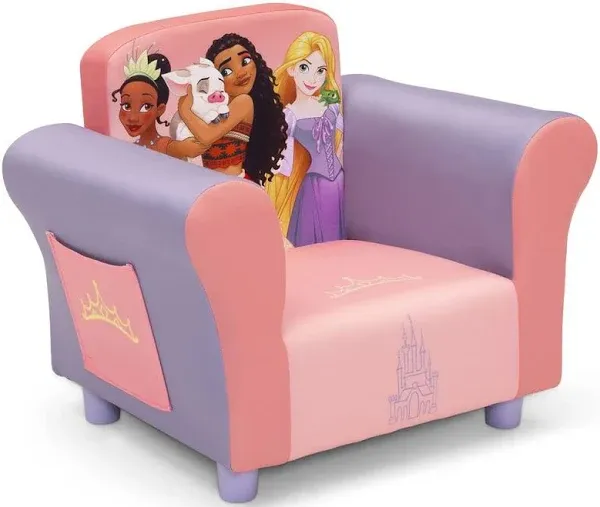 Delta Children Disney Princess Upholstered Chair