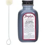 Angelus Leather Dye - Jet Black 3 oz