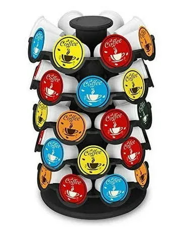  Coffee Pod Storage Carousel Holder Organizer Compatible with 40 Keurig K-Cup 