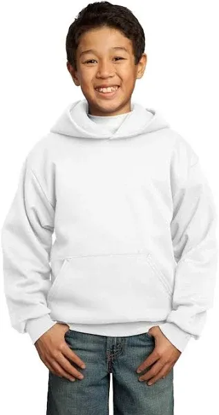 Port & Company Youth Core Fleece Pullover Hooded Sweatshirt