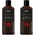 Cremo Distillers Blend Reserve Collection Barber Grade 2-in-1 Shampoo & Conditioner, 16 oz (2-Pack)