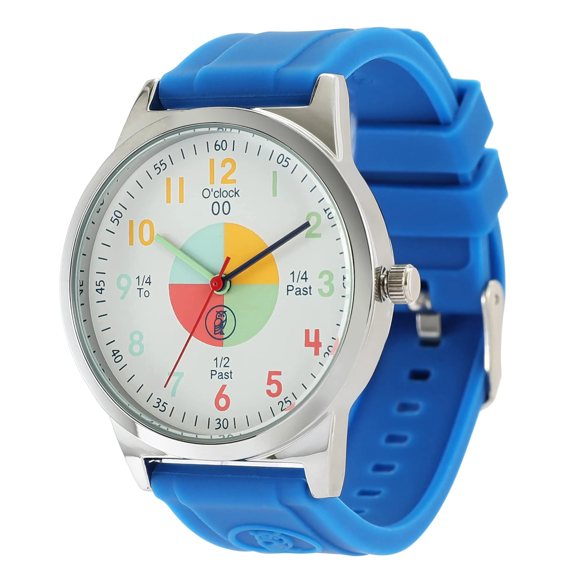 Owlconic Kids Watch Analog Time Teaching for Kids Learning Time