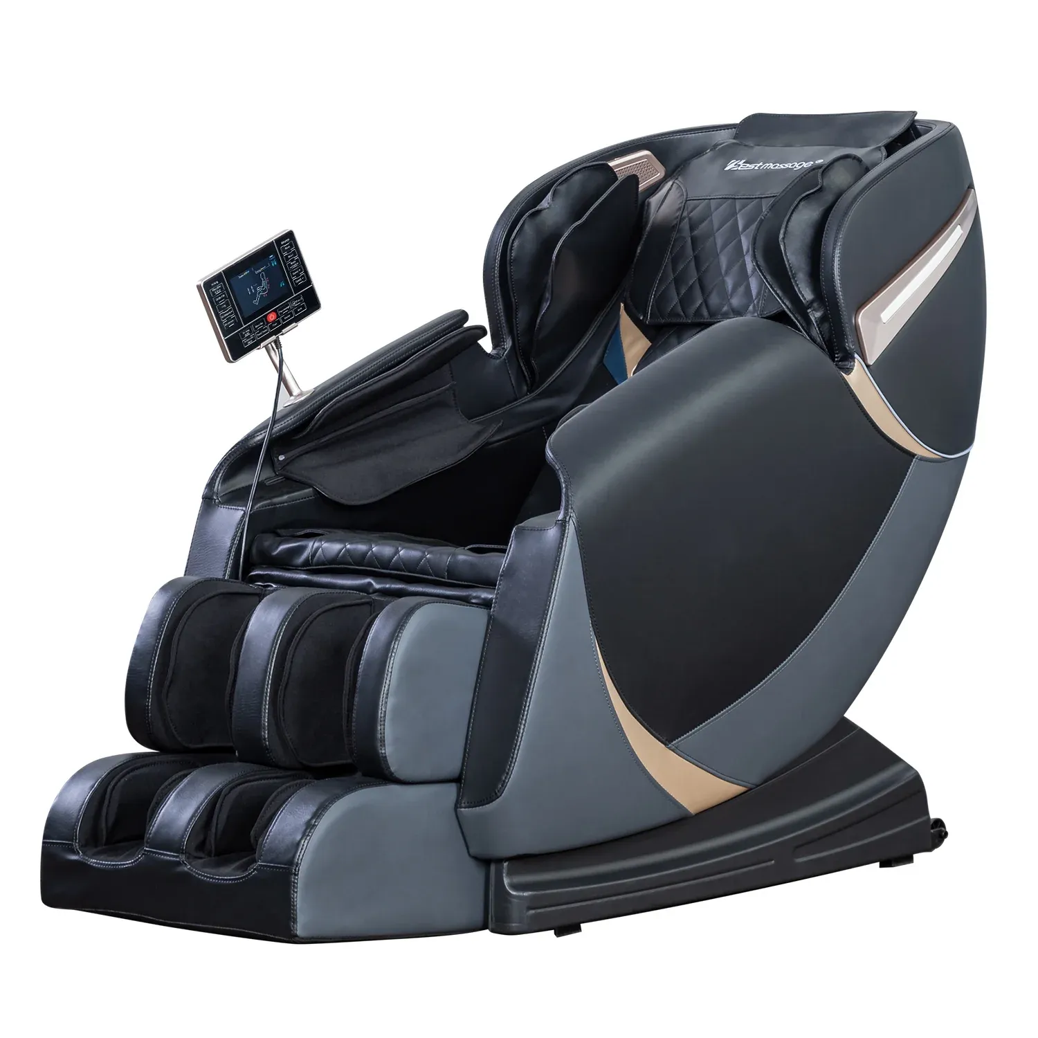 Full Body Shiatsu Massage Chair with Gravity,Air Massage System,Wormwoo<wbr/>d Therapy