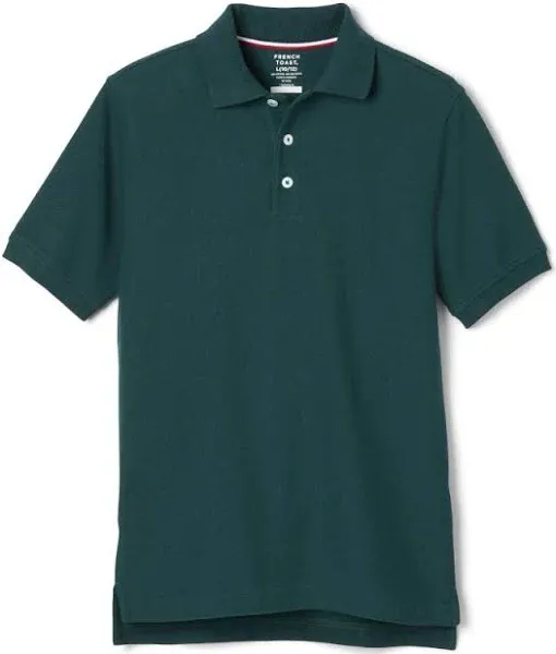 French Toast Boys Short Sleeve Pique Polo