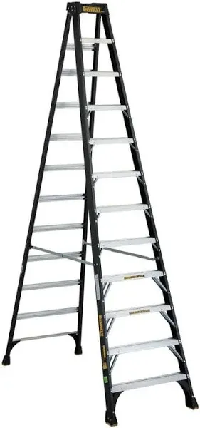 DeWalt 12' Fiberglass Step Ladder DXL3010-12