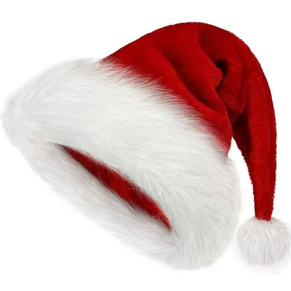 Velvet Classic Santa Hat