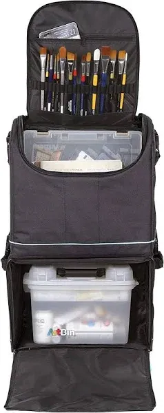 ArtBin Tote Express Rolling Portable Art Craft & Sewing Storage Organizer Bag