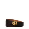 Shop Tory Burch Belts In Black