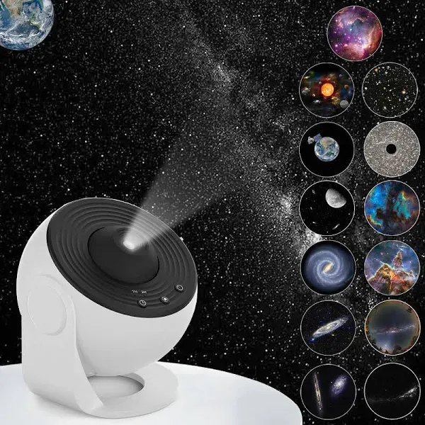 Galaxy Projector, 12 in 1 Planetarium Star Projector Realistic Starry Sky Night 