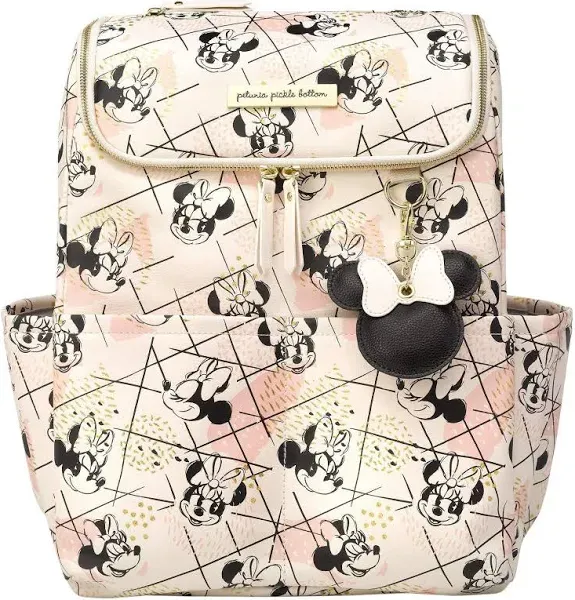 Petunia Pickle Method Backpack - Shimmery Minnie Mouse Diaper Bottom