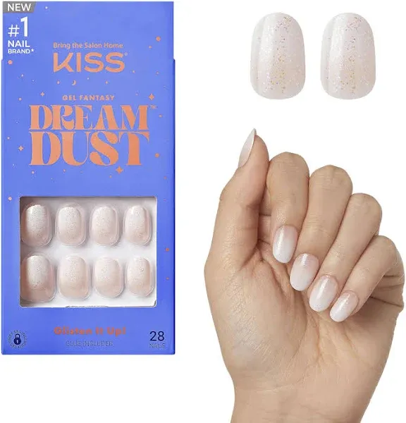 KISS Gel Fantasy Dreamdust Nails