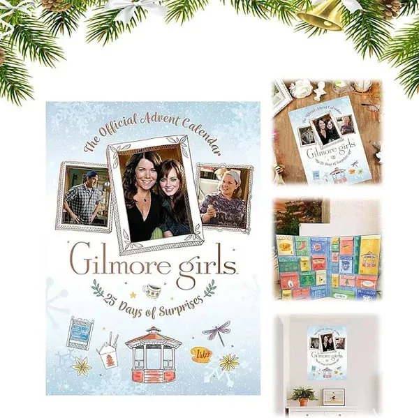 Gilmore Girls The Official Advent Calendar 2024 Christmas Gift Calendars Girlmore Girls Fans Merchandise Christmas Vacation Advent Calendar 2024