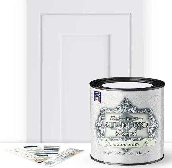 ALL-IN-ONE Paint by Heirloom Traditions, Colosseum (Gray White), 32 Fl Oz