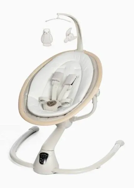 Maxi-Cosi Cassia Baby Swings for Infants: Smart Portable Baby Swing with Music,